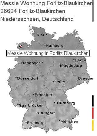 Messie Wohnung Forlitz-Blaukirchen, 26624 Forlitz-Blaukirchen