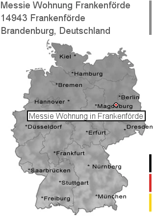 Messie Wohnung Frankenf&ouml;rde, 14943 Frankenförde