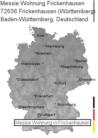 Messie Wohnung Frickenhausen (Württemberg), 72636 Frickenhausen