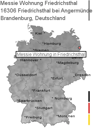 Messie Wohnung Friedrichsthal bei Angermünde, 16306 Friedrichsthal