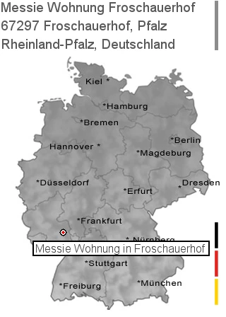 Messie Wohnung Froschauerhof, Pfalz, 67297 Froschauerhof