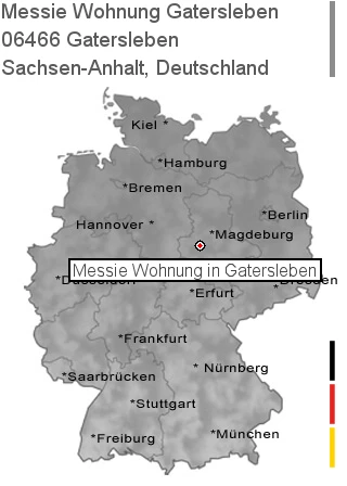 Messie Wohnung Gatersleben, 06466 Gatersleben