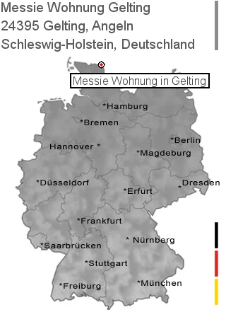 Messie Wohnung Gelting, Angeln, 24395 Gelting