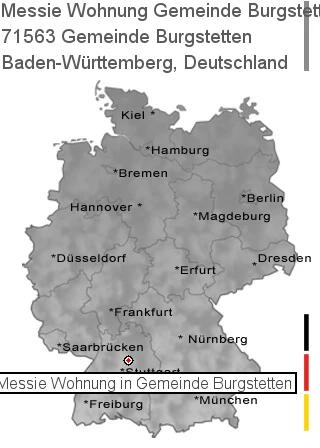 Messie Wohnung Gemeinde Burgstetten, 71563 Gemeinde Burgstetten