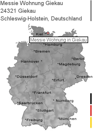 Messie Wohnung Giekau, 24321 Giekau