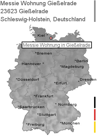 Messie Wohnung Gießelrade, 23623 Gießelrade