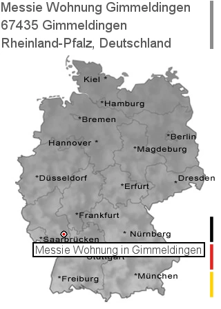 Messie Wohnung Gimmeldingen, 67435 Gimmeldingen