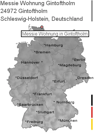 Messie Wohnung Gintoftholm, 24972 Gintoftholm