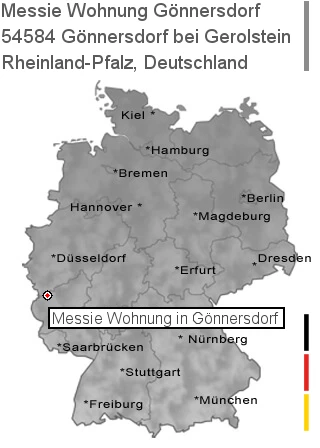 Messie Wohnung Gönnersdorf bei Gerolstein, 54584 Gönnersdorf