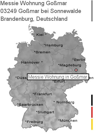 Messie Wohnung Goßmar bei Sonnewalde, 03249 Goßmar