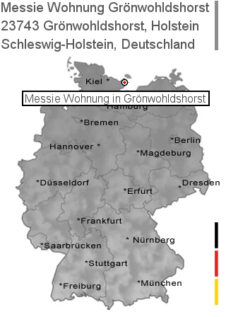 Messie Wohnung Grönwohldshorst, Holstein, 23743 Grönwohldshorst