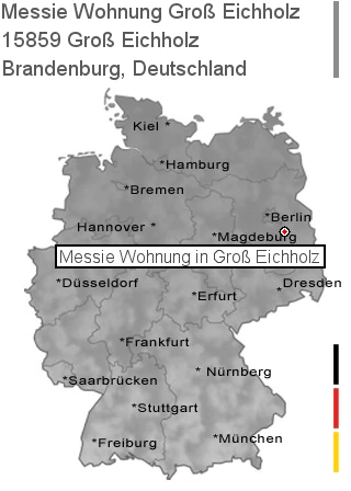 Messie Wohnung Groß Eichholz, 15859 Groß Eichholz