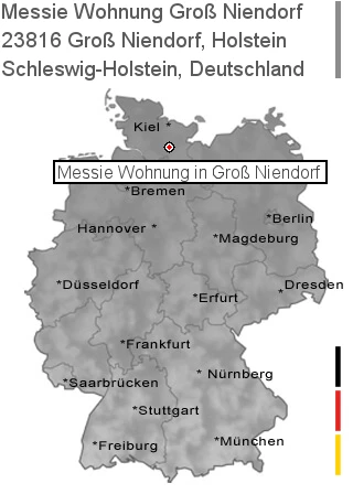 Messie Wohnung Groß Niendorf, Holstein, 23816 Groß Niendorf