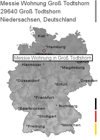 Messie Wohnung Groß Todtshorn, 29640 Groß Todtshorn