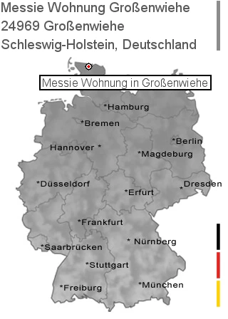 Messie Wohnung Großenwiehe, 24969 Großenwiehe