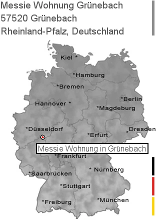 Messie Wohnung Grünebach, 57520 Grünebach