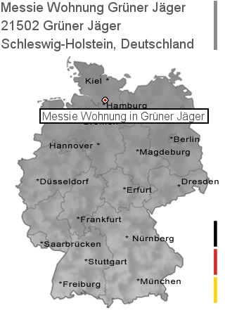 Messie Wohnung Grüner Jäger, 21502 Grüner Jäger