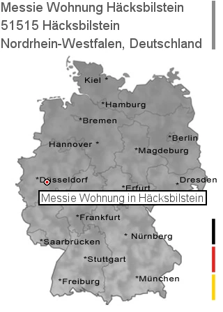 Messie Wohnung Häcksbilstein, 51515 Häcksbilstein