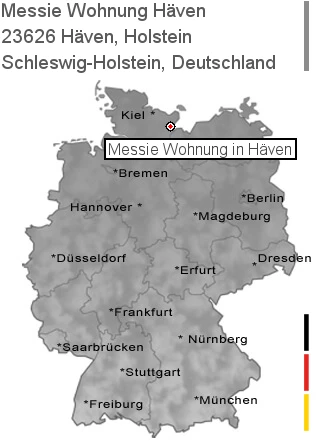 Messie Wohnung Häven, Holstein, 23626 Häven