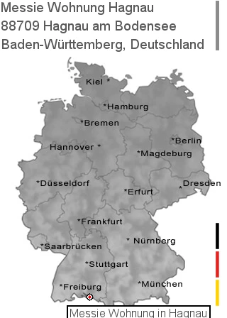 Messie Wohnung Hagnau am Bodensee, 88709 Hagnau