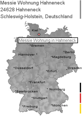 Messie Wohnung Hahneneck, 24628 Hahneneck