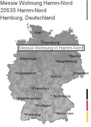 Messie Wohnung Hamm-Nord, 20535 Hamm-Nord