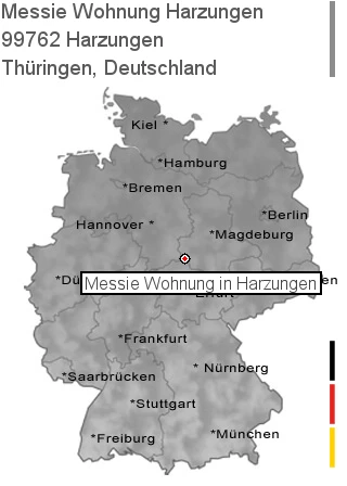 Messie Wohnung Harzungen, 99762 Harzungen