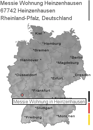 Messie Wohnung Heinzenhausen, 67742 Heinzenhausen