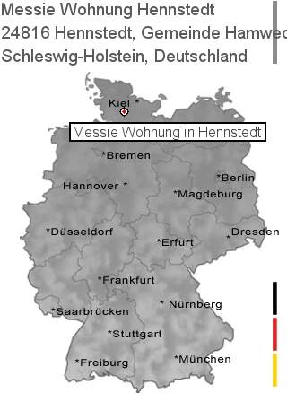 Messie Wohnung Hennstedt, Gemeinde Hamweddel, 24816 Hennstedt