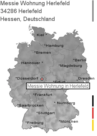 Messie Wohnung Herlefeld, 34286 Herlefeld