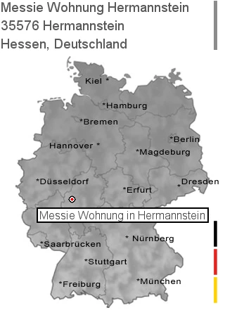 Messie Wohnung Hermannstein, 35576 Hermannstein