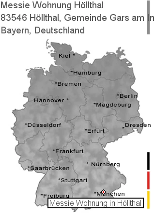 Messie Wohnung Höllthal, Gemeinde Gars am Inn, 83546 Höllthal
