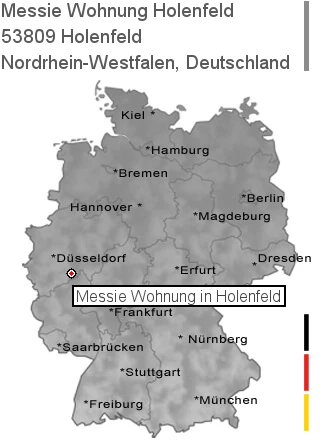 Messie Wohnung Holenfeld, 53809 Holenfeld