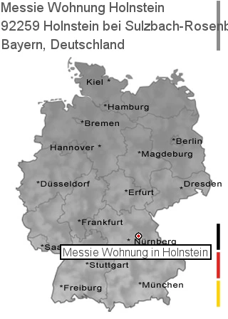 Messie Wohnung Holnstein bei Sulzbach-Rosenberg, 92259 Holnstein