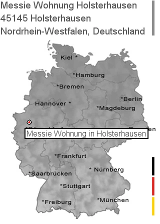 Messie Wohnung Holsterhausen, 45145 Holsterhausen