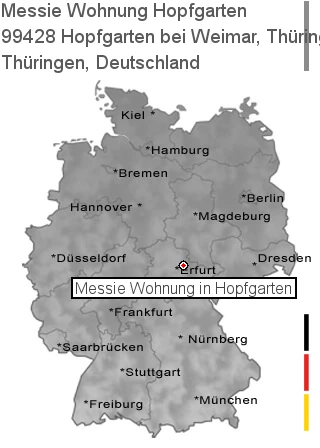 Messie Wohnung Hopfgarten bei Weimar, Thüringen, 99428 Hopfgarten