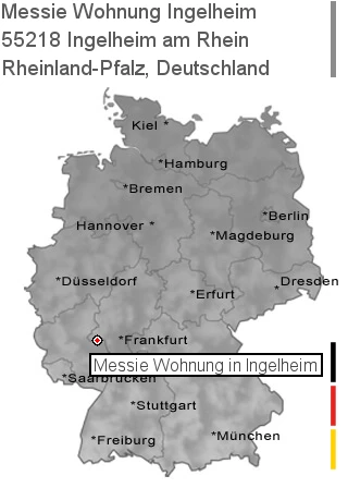 Messie Wohnung Ingelheim am Rhein, 55218 Ingelheim