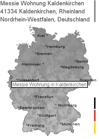 Messie Wohnung Kaldenkirchen, Rheinland, 41334 Kaldenkirchen