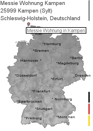Messie Wohnung Kampen (Sylt), 25999 Kampen