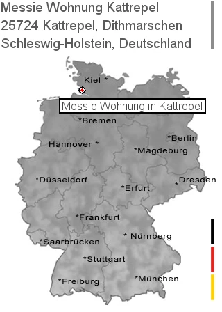Messie Wohnung Kattrepel, Dithmarschen, 25724 Kattrepel