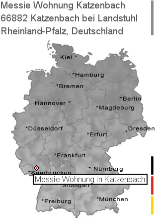 Messie Wohnung Katzenbach bei Landstuhl, 66882 Katzenbach