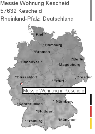 Messie Wohnung Kescheid, 57632 Kescheid