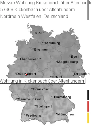 Messie Wohnung Kickenbach über Altenhundem, 57368 Kickenbach über Altenhundem