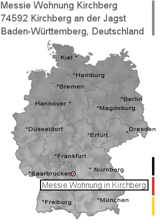 Messie Wohnung Kirchberg an der Jagst, 74592 Kirchberg