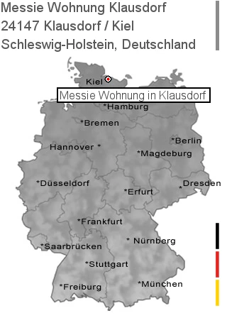 Messie Wohnung Klausdorf / Kiel, 24147 Klausdorf