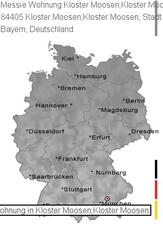 Messie Wohnung Kloster Moosen;Kloster Moosen, Stadt, 84405 Kloster Moosen;Kloster Moosen