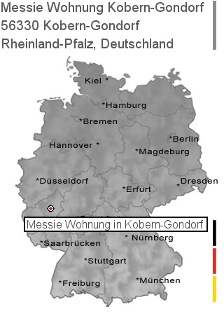 Messie Wohnung Kobern-Gondorf, 56330 Kobern-Gondorf