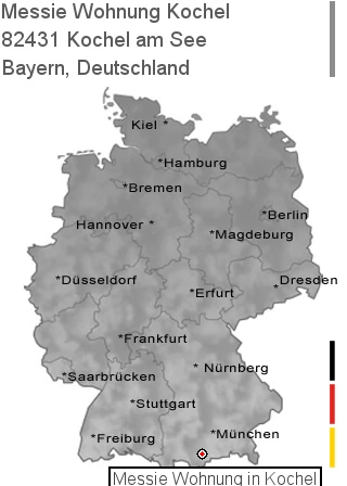 Messie Wohnung Kochel am See, 82431 Kochel