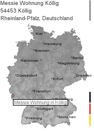 Messie Wohnung Köllig, 54453 Köllig