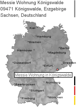 Messie Wohnung Königswalde, Erzgebirge, 09471 Königswalde
